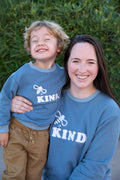 Bee Kind Children's Sweatshirt : Blue