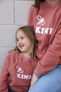 Bee Kind Sweatshirt : Red