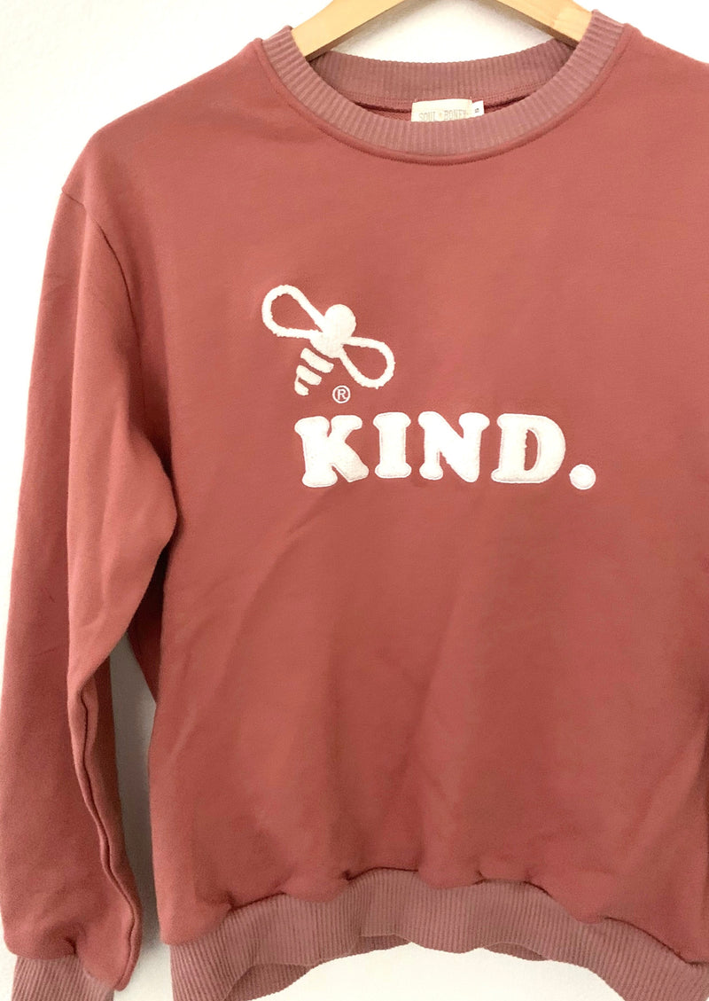 Bee Kind Sweatshirt : Red