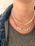 Smiley Pearl Necklace