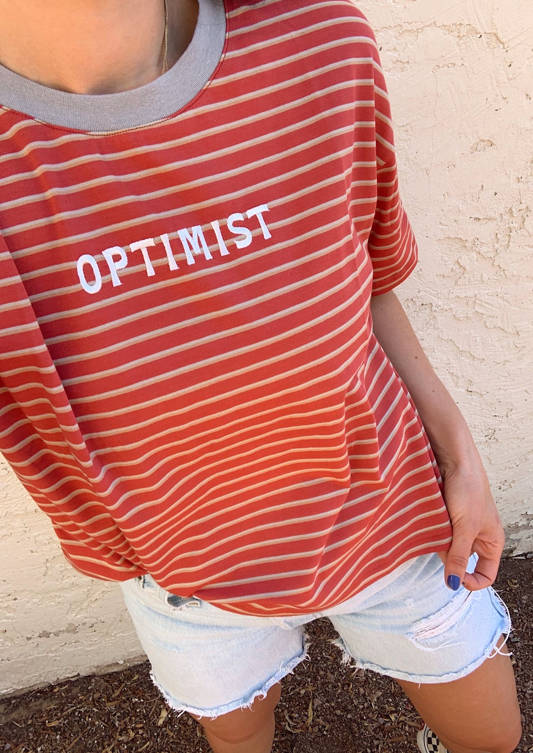 Optimist Boxy T Shirt