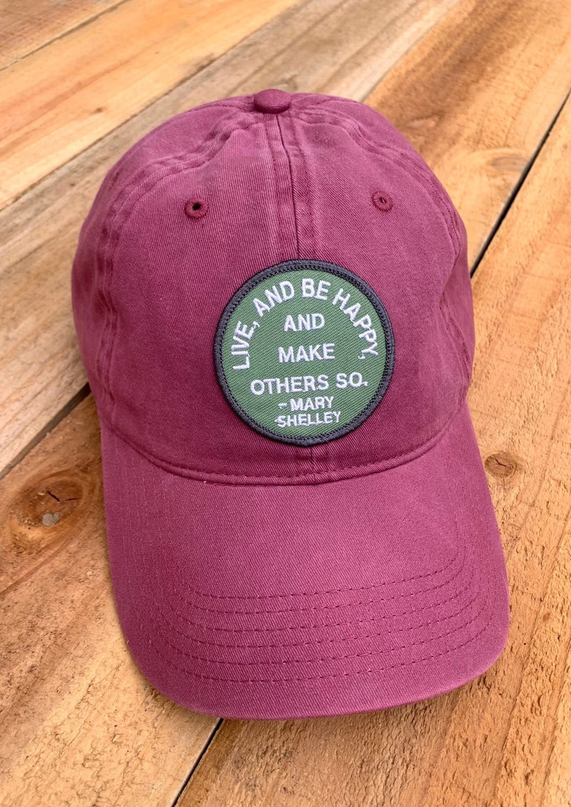 Live and Be Happy Dad Cap